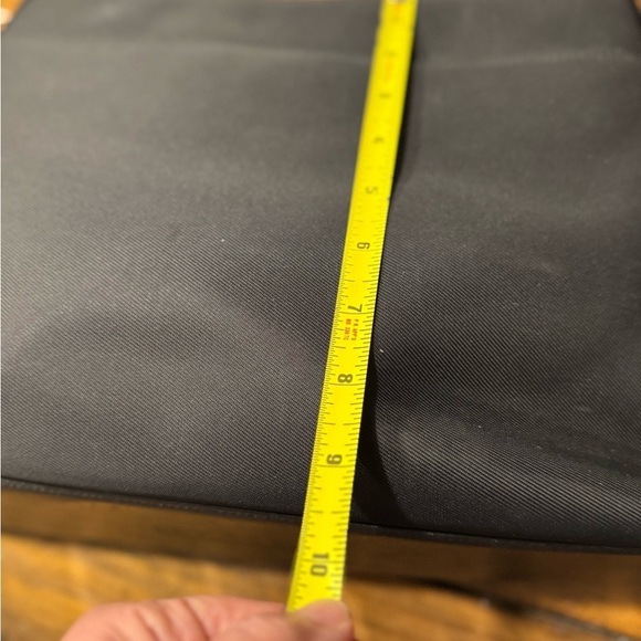 Coach Mercer Nylon & Leather Shoulder bag Blackl. Authentic - Picture 15 of 16